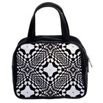 Tile Repeating Pattern Texture Classic Handbag (Two Sides) Front