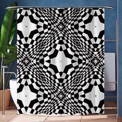 Tile Repeating Pattern Texture Shower Curtain 60  X 72  (medium)  by Pakrebo