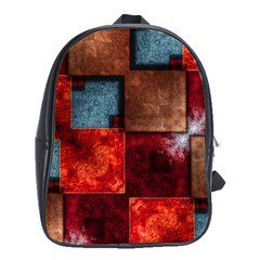 Abstract Depth Structure 3d School Bag (xl) by Pakrebo