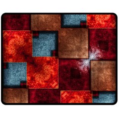 Abstract Depth Structure 3d Fleece Blanket (medium) 