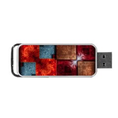 Abstract Depth Structure 3d Portable Usb Flash (two Sides) by Pakrebo