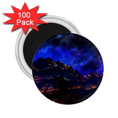 Landscape Sci Fi Alien World 2 25  Magnets (100 Pack)  by Pakrebo