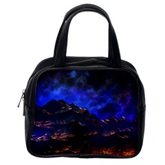 Landscape Sci Fi Alien World Classic Handbag (one Side) by Pakrebo