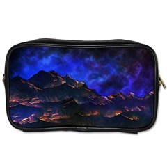 Landscape Sci Fi Alien World Toiletries Bag (one Side) by Pakrebo