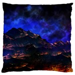 Landscape Sci Fi Alien World Large Cushion Case (One Side) Front