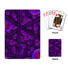 Spheres Combs Structure Regulation Playing Cards Single Design by Pakrebo