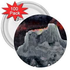 Mountains Scene Landscape 3  Buttons (100 Pack)  by Pakrebo