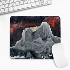 Mountains Scene Landscape Large Mousepads by Pakrebo