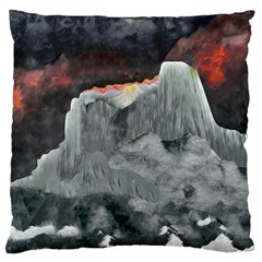 Mountains Scene Landscape Standard Flano Cushion Case (two Sides) by Pakrebo