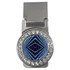 Sci Fi Texture Futuristic Design Money Clips (cz) 