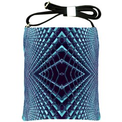 Sci Fi Texture Futuristic Design Shoulder Sling Bag by Pakrebo