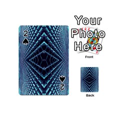 Sci Fi Texture Futuristic Design Playing Cards 54 (mini)