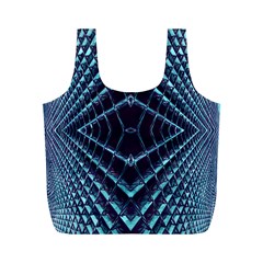 Sci Fi Texture Futuristic Design Full Print Recycle Bag (m) by Pakrebo