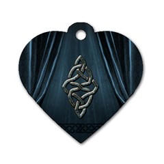 The Celtic Knot Dog Tag Heart (one Side) by FantasyWorld7