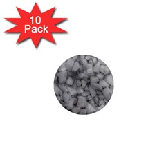 Soft Gray Stone Pattern Texture Design 1  Mini Magnet (10 Pack)  by dflcprintsclothing