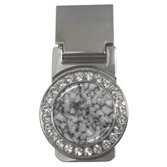 Soft Gray Stone Pattern Texture Design Money Clips (cz) 