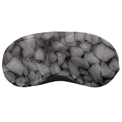 Soft Gray Stone Pattern Texture Design Sleeping Masks by dflcprintsclothing