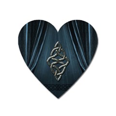 The Celtic Knot Heart Magnet by FantasyWorld7