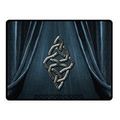 The Celtic Knot Double Sided Fleece Blanket (small)  by FantasyWorld7