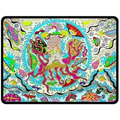 Supersonic Octopus Fleece Blanket (Large) 