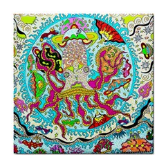 Supersonic Octopus Tile Coasters by chellerayartisans