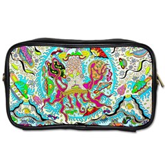 Supersonic Octopus Toiletries Bag (two Sides) by chellerayartisans