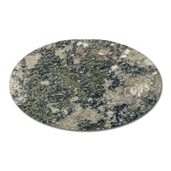 Grunge Camo Print Design Oval Magnet by dflcprintsclothing