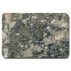 Grunge Camo Print Design Large Doormat  by dflcprintsclothing