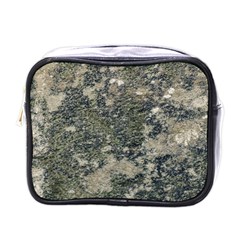 Grunge Camo Print Design Mini Toiletries Bag (one Side) by dflcprintsclothing