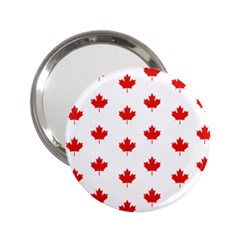 Maple Leaf Canada Emblem Country 2 25  Handbag Mirrors by Mariart