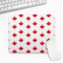 Maple Leaf Canada Emblem Country Large Mousepads by Mariart