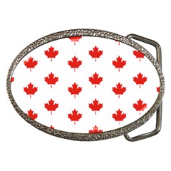 Maple Leaf Canada Emblem Country Belt Buckles by Mariart