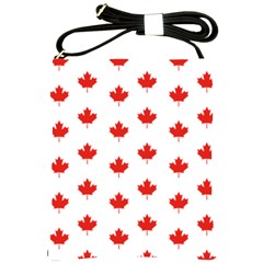 Maple Leaf Canada Emblem Country Shoulder Sling Bag by Mariart