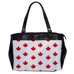 Maple Leaf Canada Emblem Country Oversize Office Handbag by Mariart