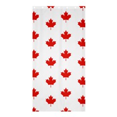 Maple Leaf Canada Emblem Country Shower Curtain 36  X 72  (stall)  by Mariart