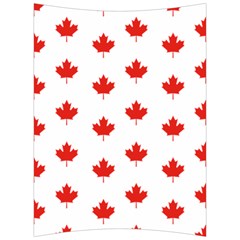 Maple Leaf Canada Emblem Country Back Support Cushion by Mariart