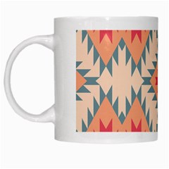 Tribal Signs 2          White Mug by LalyLauraFLM