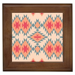 Tribal Signs 2          Framed Tile by LalyLauraFLM