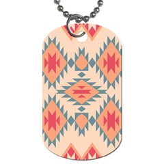 Tribal signs 2          Dog Tag (One Side)