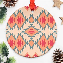 Tribal Signs 2          Ornament (round) by LalyLauraFLM