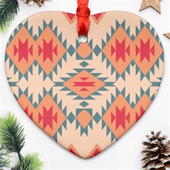 Tribal Signs 2          Ornament (heart) by LalyLauraFLM