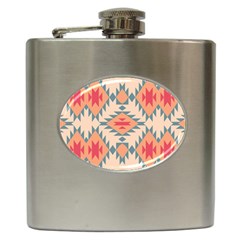 Tribal Signs 2          Hip Flask (6 Oz) by LalyLauraFLM