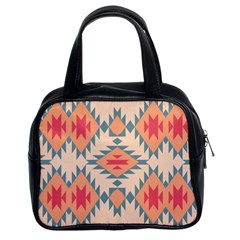 Tribal signs 2          Classic Handbag (Two Sides)