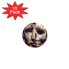 Creepy Photo Collage Artwork 1  Mini Magnet (10 Pack) 