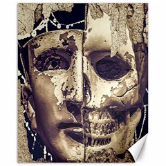 Creepy Photo Collage Artwork Canvas 16  X 20  by dflcprintsclothing