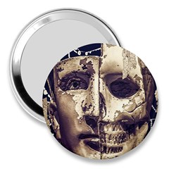 Creepy Photo Collage Artwork 3  Handbag Mirrors by dflcprintsclothing