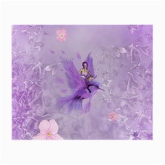 Fairy With Fantasy Bird Small Glasses Cloth (2-side)