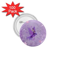 Fairy With Fantasy Bird 1 75  Buttons (100 Pack)  by FantasyWorld7