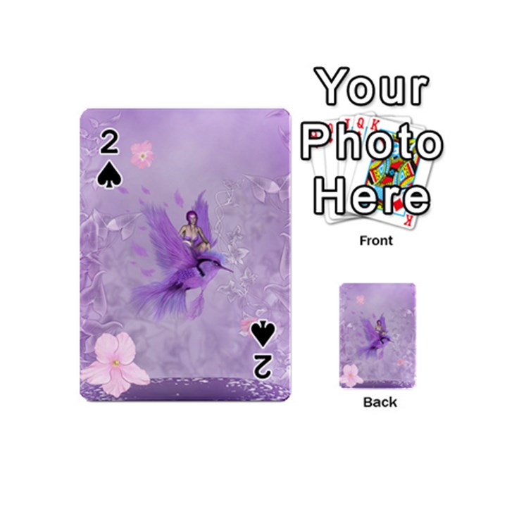 Fairy With Fantasy Bird Playing Cards 54 (Mini)