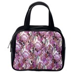 Romantic Pink Flowers Classic Handbag (One Side) Front